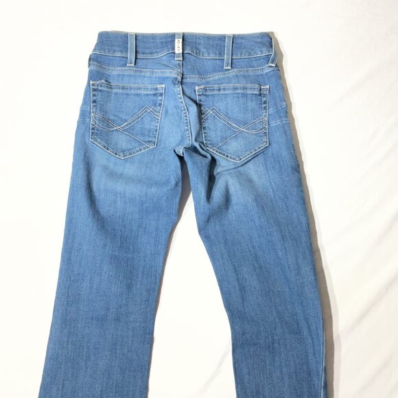 Ariat Womens Real Denim Bootcut Jeans Size 27L Medium Wash Stretch Casual - Picture 9 of 14